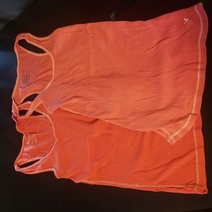 Womens American Eagle racerback tanks pink & coral size medium